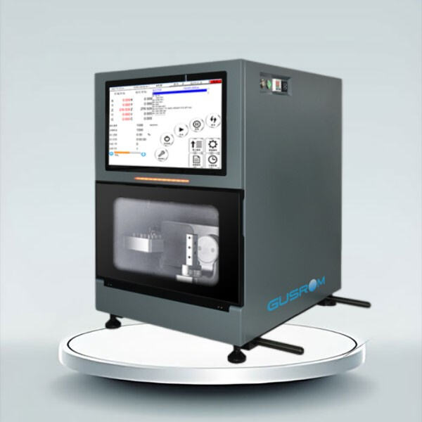 Creating unique dental prosthetics with a milling machine.