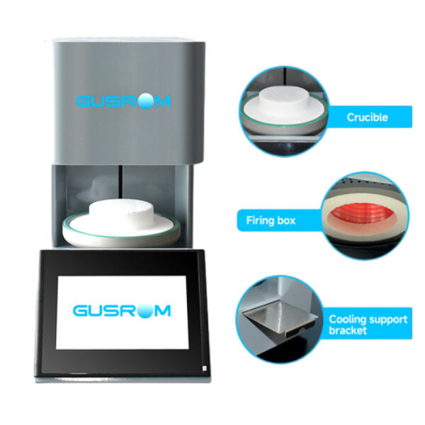 Los componentes clave de un horno de porcelana moderno