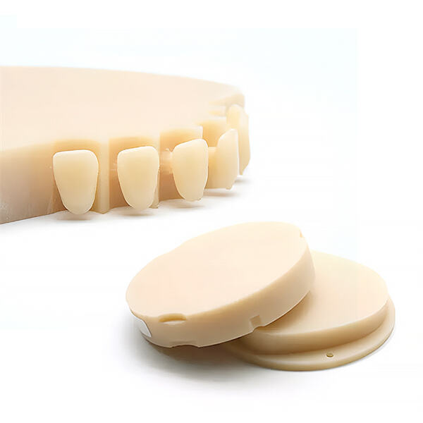 The aesthetic advantages of PMMA restorations
