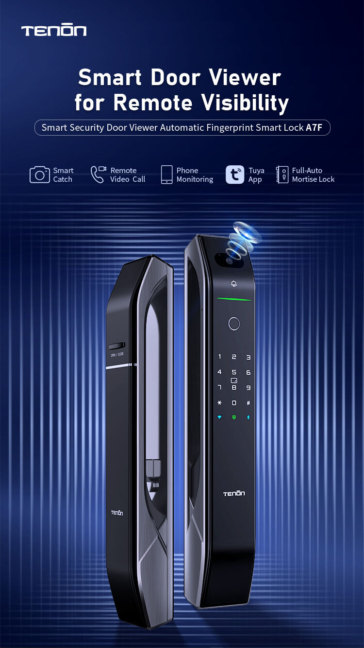 Antique Electric Tuya App Pull Push Automatic Smart Lock Passcode Digital Double Finger Print Smart Camera Door Lock supplier