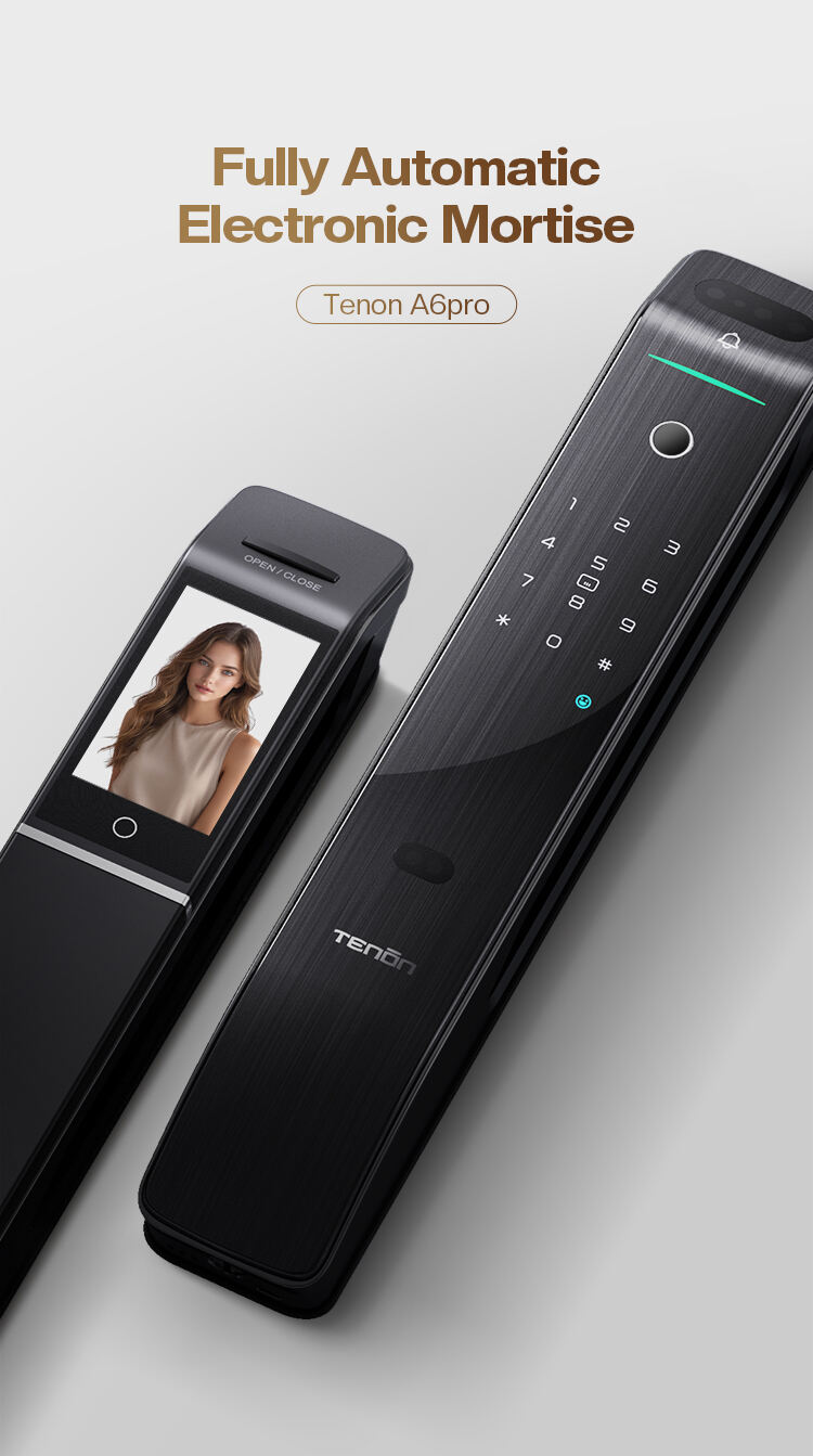 Automatic Digital Smart Biometric Door Lock High Security WiFi Keyless Password Memory Card Storage for Smart Home Security factory