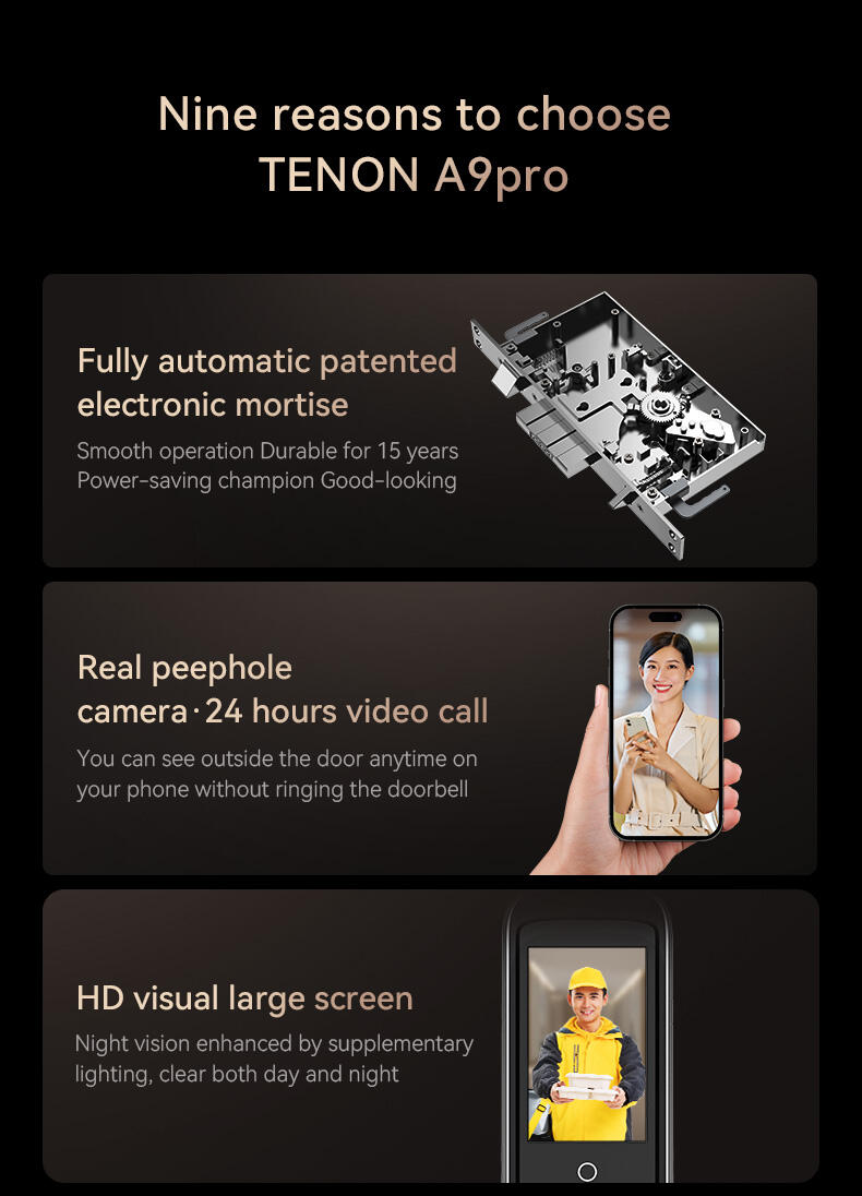 3D Face Recognition Palm Vein Fingerprint Digital Intellig Smart Lock Tuya APP Remote Control Password Electronic Door Lock manufacture