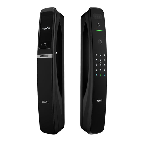 Mettez en valeur votre entrée avec une serrure intelligente principale élégante et moderne qui s'accorde parfaitement avec la décoration intérieure de votre maison.