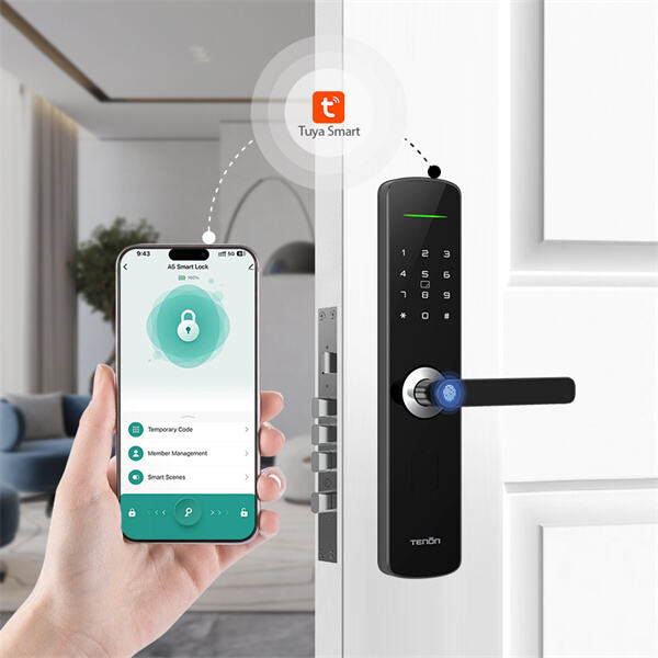 Stay Connected and Protected with Wifi Biometric Door Lock Technology