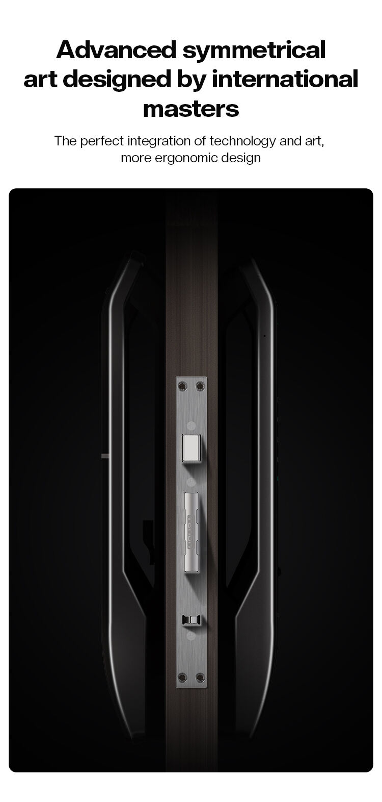 Automatic Digital Smart Biometric Door Lock High Security WiFi Keyless Password Memory Card Storage for Smart Home Security factory