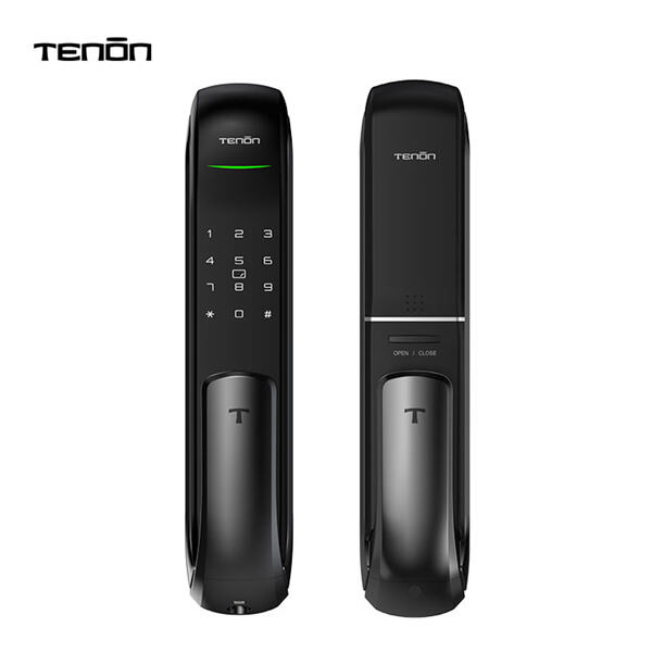 지문 잠금 도어 핸들로 분실한 열쇠 작별 인사를 하세요.