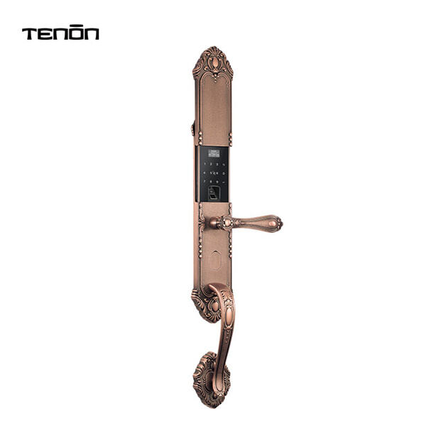 Say Goodbye to Keys with a Thumbprint Door Handle