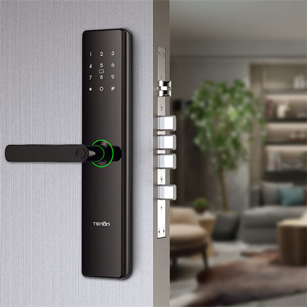 Stay protected with advanced biometric interior door lock technology
