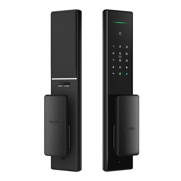 Dites adieu aux clés perdues et aux manipulations difficiles des serrures : déverrouillez votre porte en un seul tapotement ou par commande vocale.