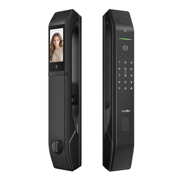 세련되고 현대적인 스마트 외부 도어 락으로 업그레이드하십시오