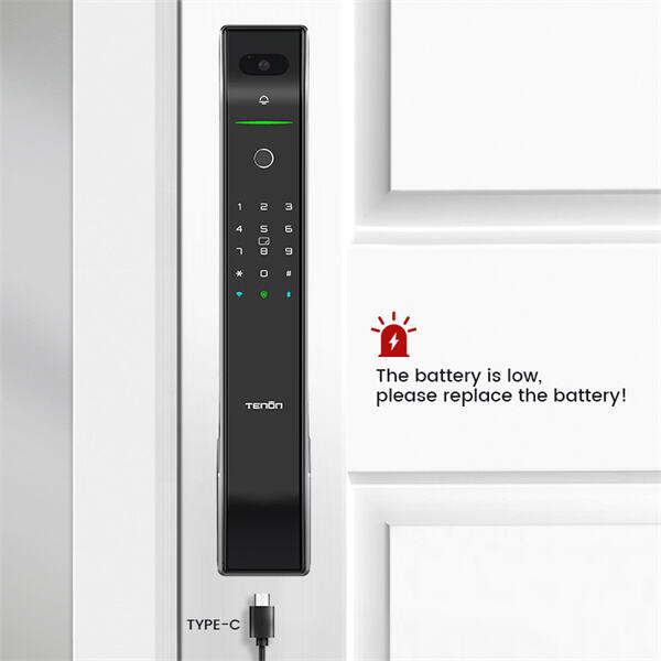 지문 비밀번호 도어 잠금장치로 간편한 출입 통제가 가능합니다