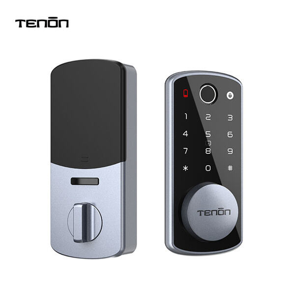 Experience advanced technology and ease of use with a smart door lock handle system