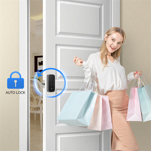 Dites adieu aux clés perdues grâce à une serrure de porte intelligente