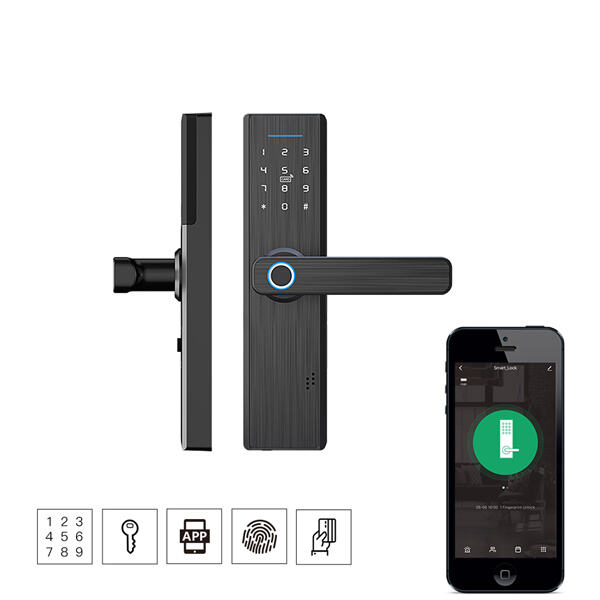 Stay connected and in control with our smart lock app