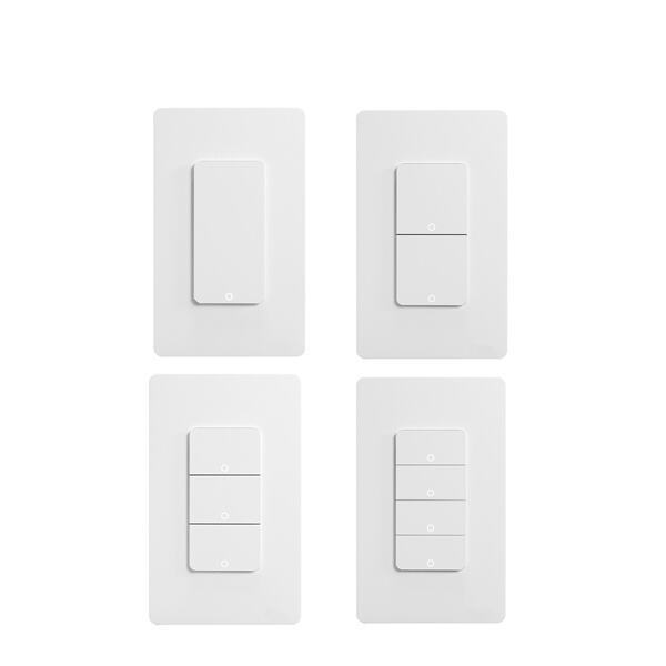 Easy to install and operate wall switches for maximum convenience