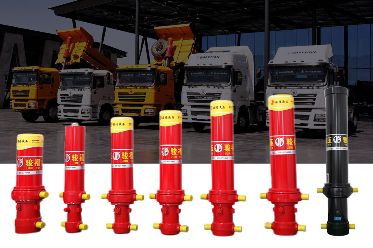 product reliable single acting hd truck 4 stage hydraulic cylinder for tipper-13