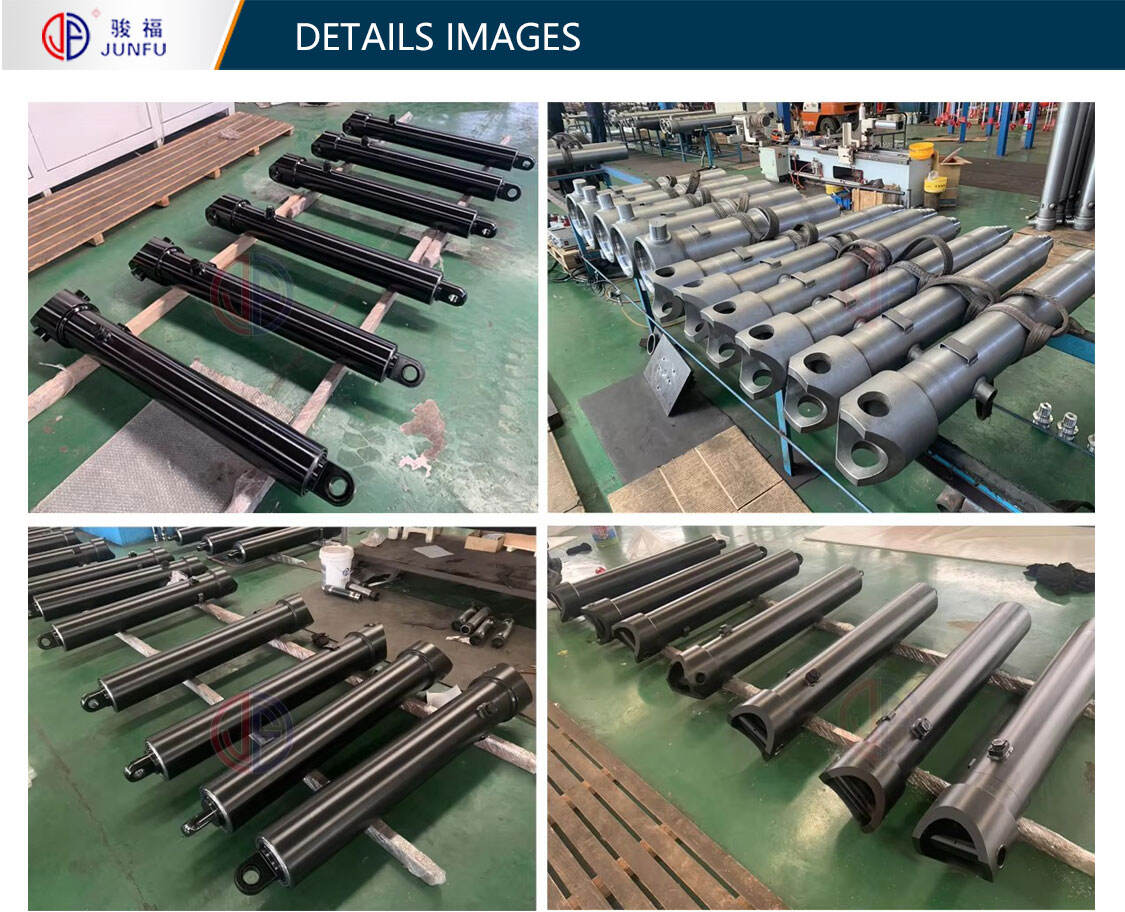 product factory sales front end telescopic multistage  hydraulic cylinders for  dump truck and trailer-15