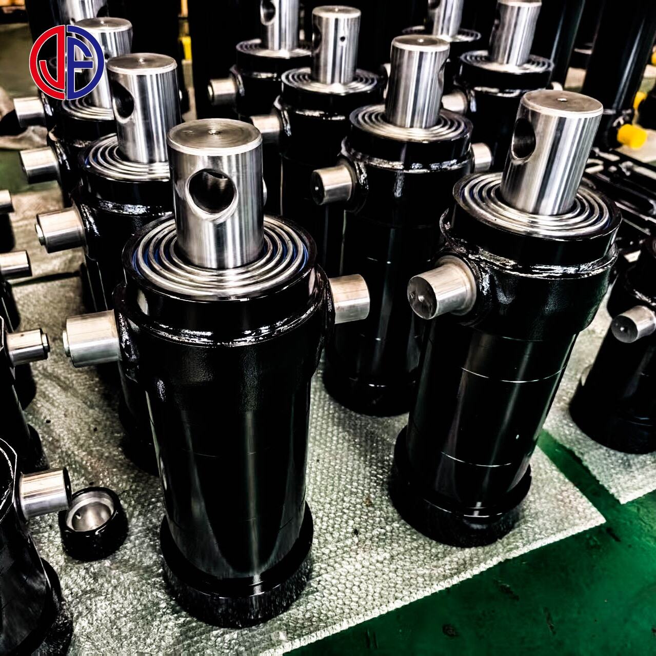 product junfu custom high performance single acting multistage trailers engine piston cylinder underbody telescopic hydraulic cylinders-16