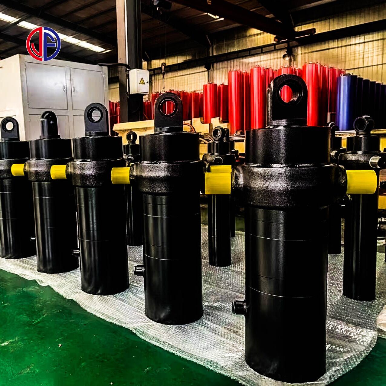 product junfu customized 10 100 ton high pressure for lifting single acting low height hydraulic small cylinder jacks-19