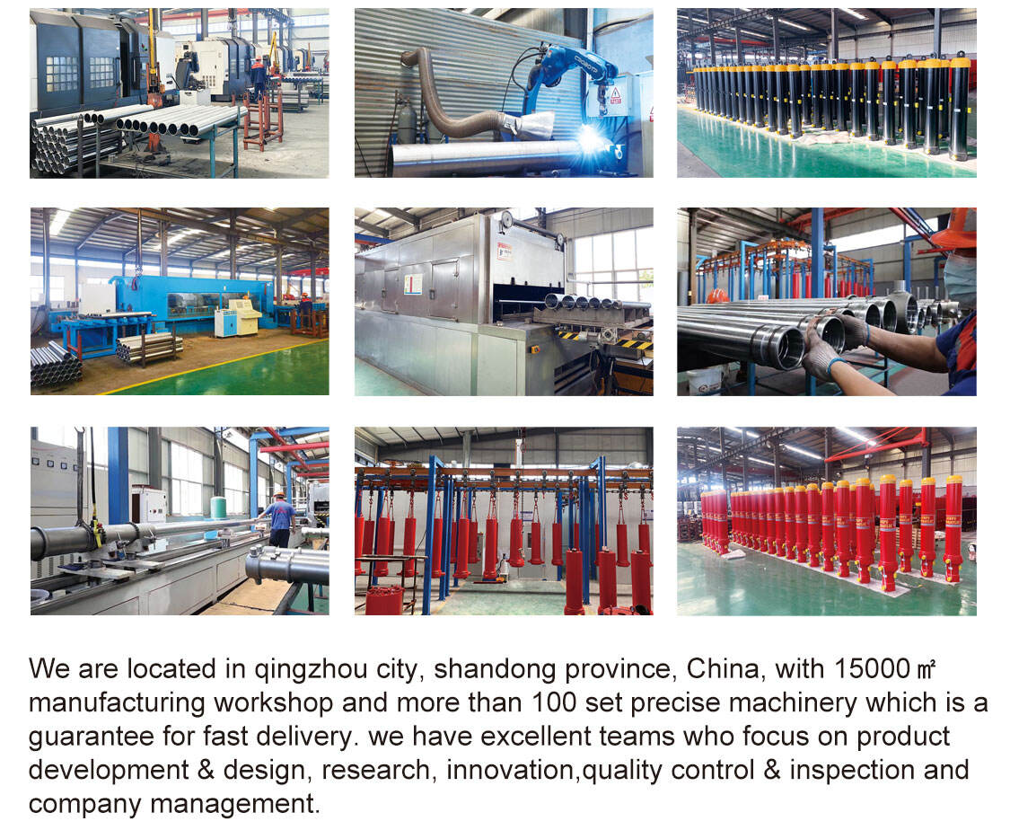 product jf sales high pressure front mounted hydraulic cylinders for dump trucks heavy machinery-29