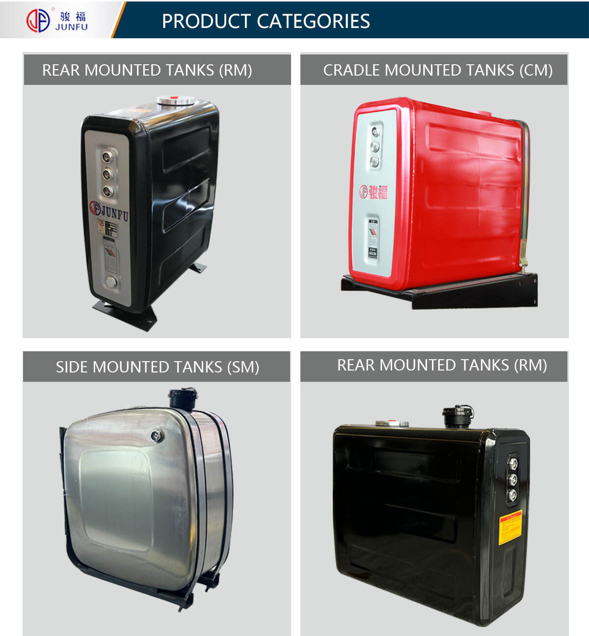 product junfu hot sales aluminium hydraulic oil tank multiple capacities are available-14