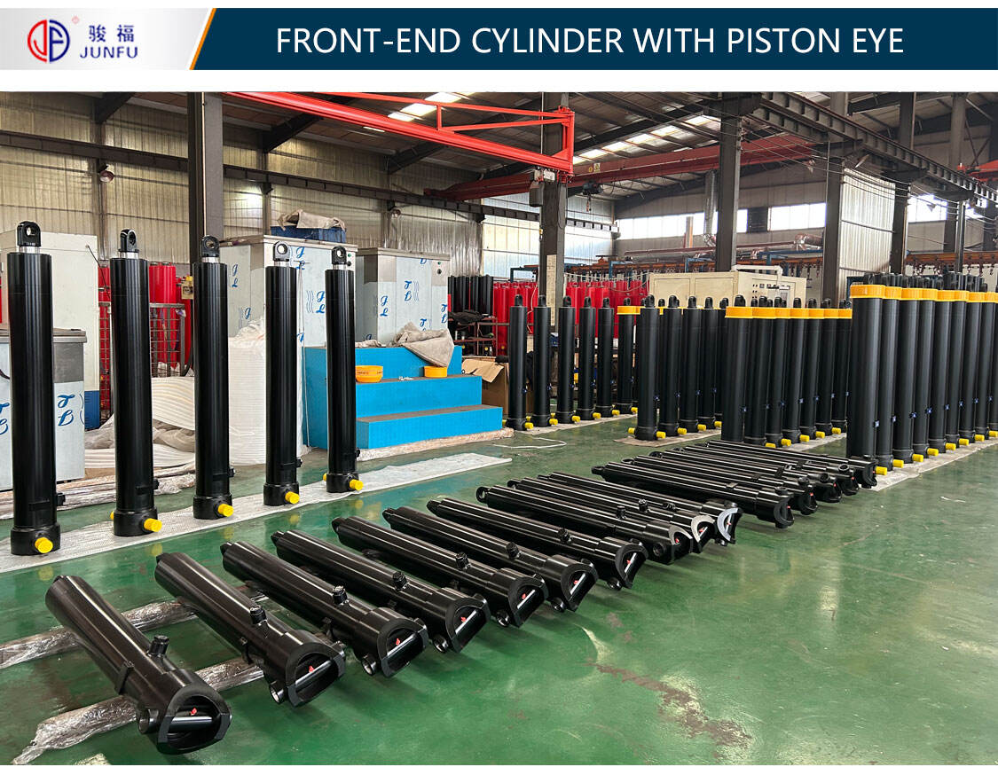 product factory sales front end telescopic multistage  hydraulic cylinders for  dump truck and trailer-14