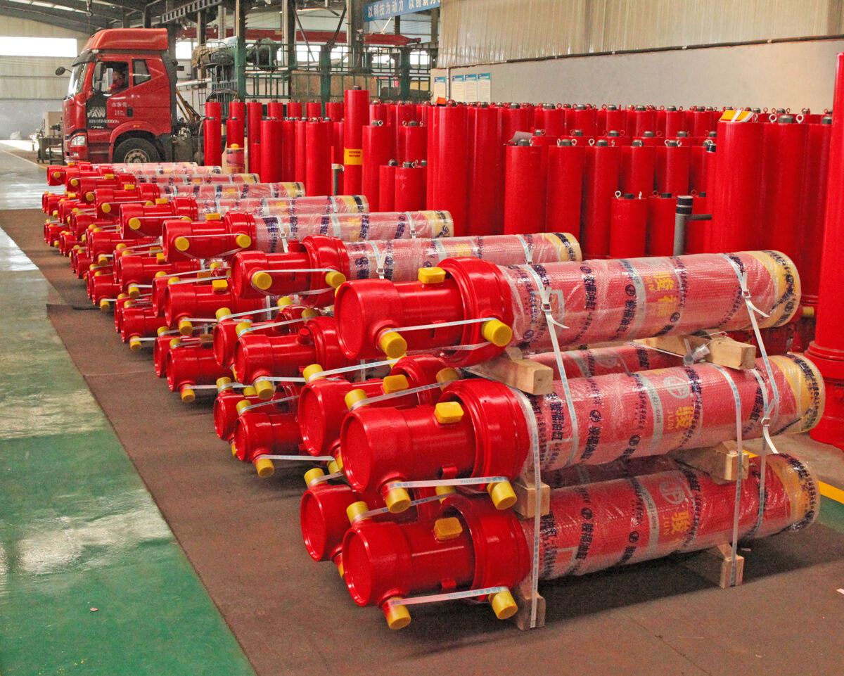 product factory sales front end telescopic multistage  hydraulic cylinders for  dump truck and trailer-24