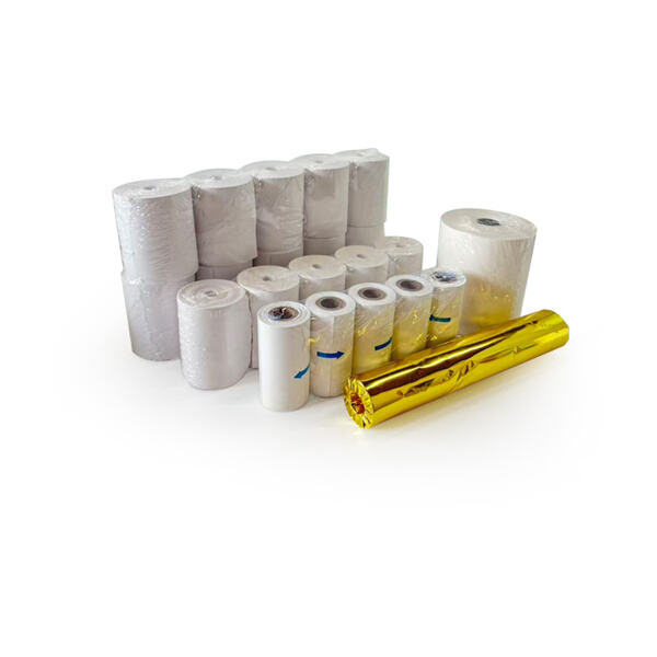 Reliable carbonless paper for accurate transaction recording.
