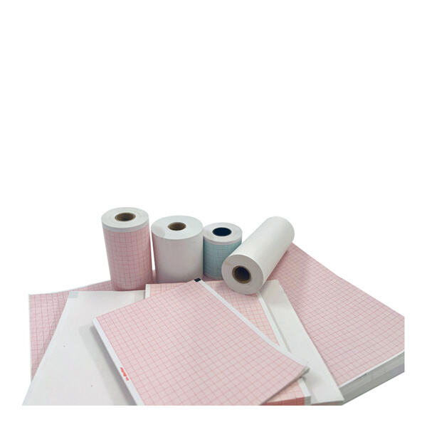 Customizable ECG paper options for various machine types