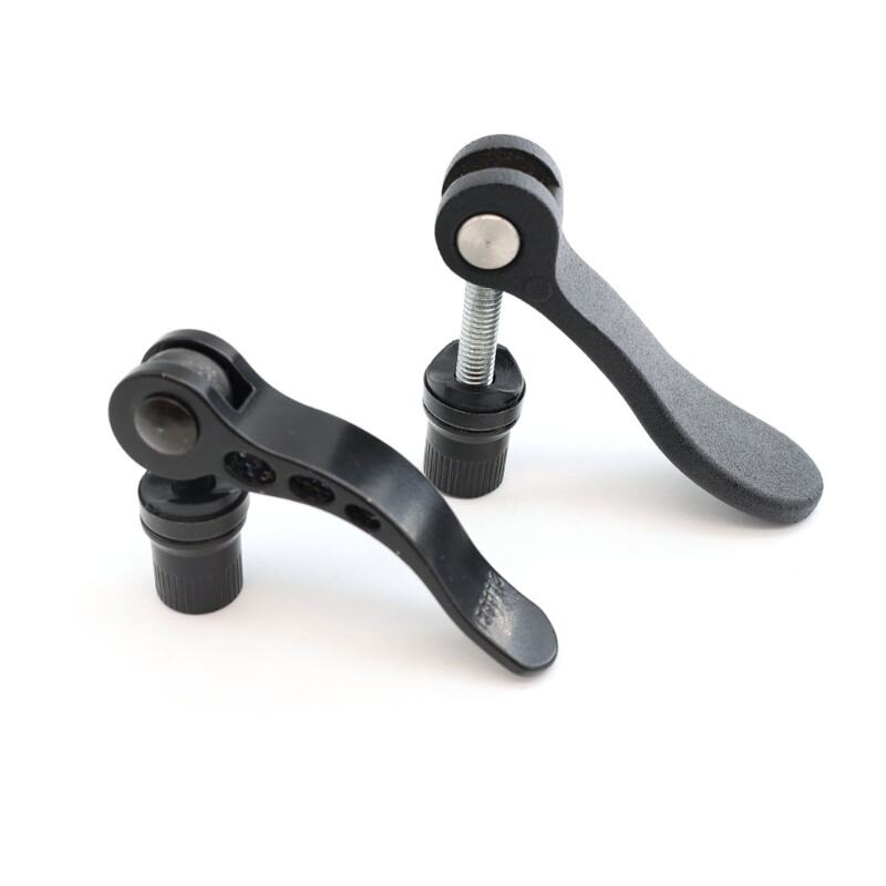 Black Quick Release Handles Cam Rod Stainless Steel Adjustable Handle Clamping Lever