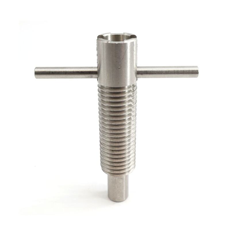 Stainless Steel Retractable Indexing Plunger Pin L Handle