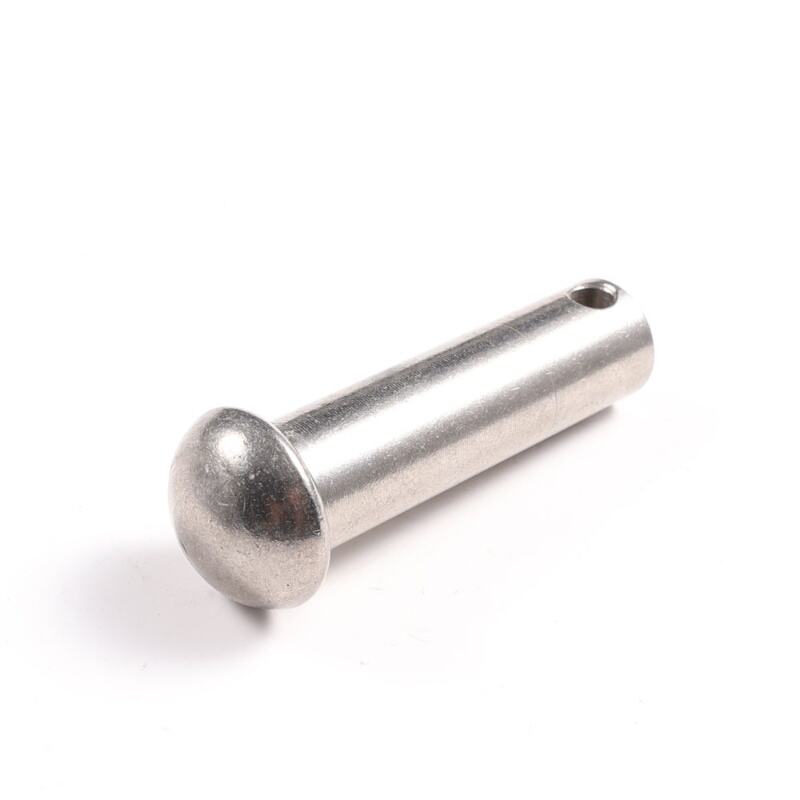 A2 A4 Stainless Steel Round Flat Head Hitch Clevis Pin with Groove