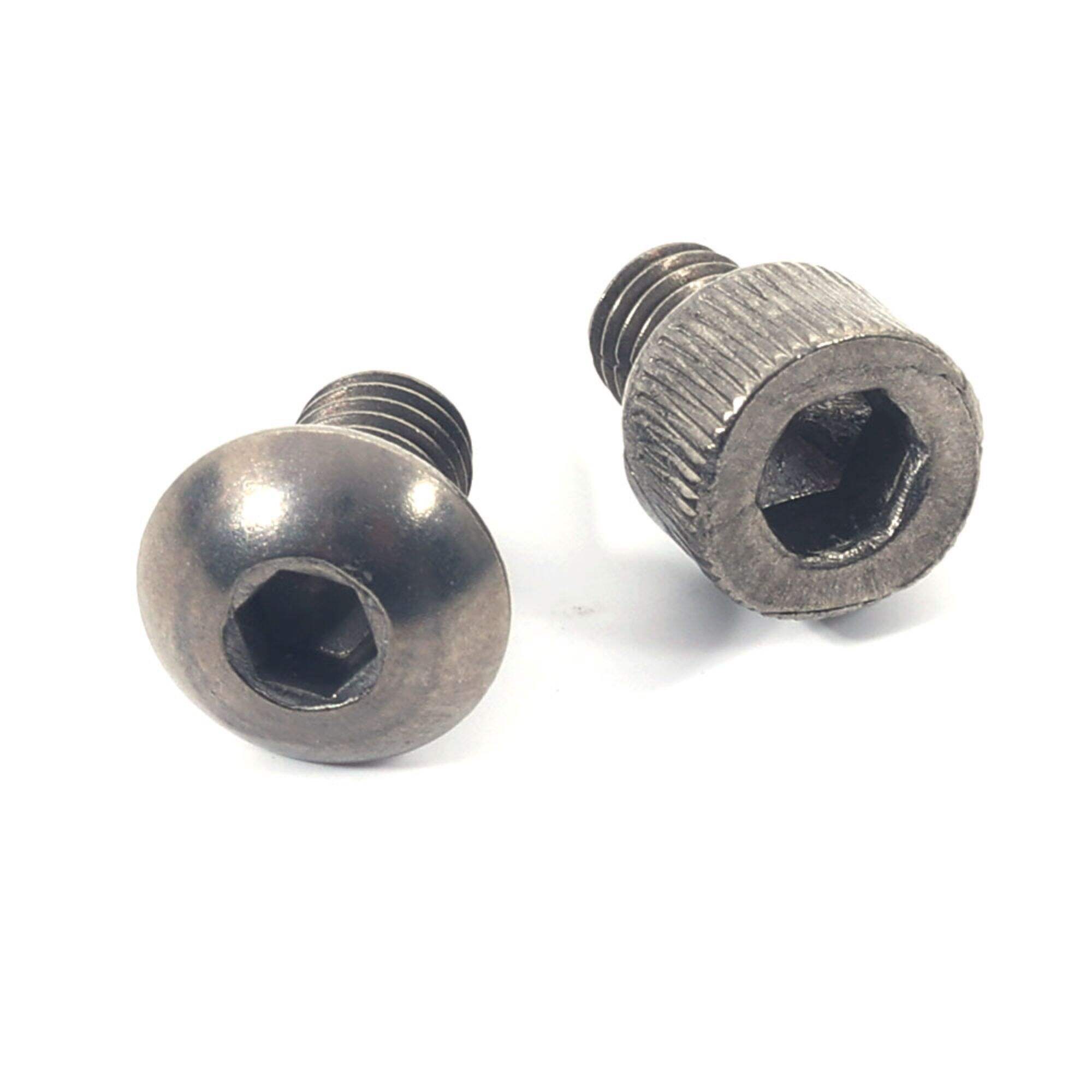 Pan Flat Head Socket Full Thread Medical M2 M3 Titanium Screw Titanium Bolt Gr5