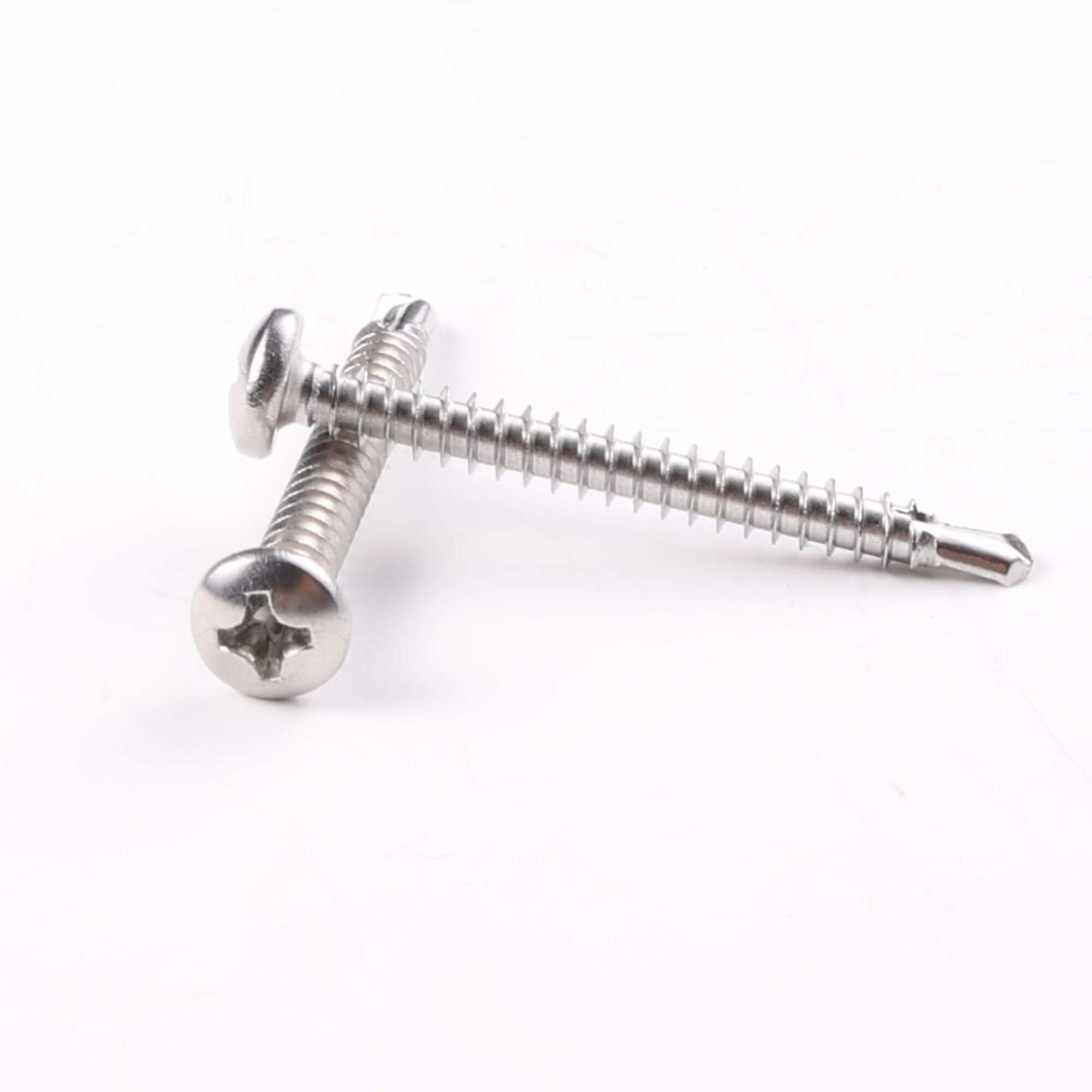 A2 Button Round Pan Head Anti-theft Pin In Torx Screw Self Drilling Tek Screw