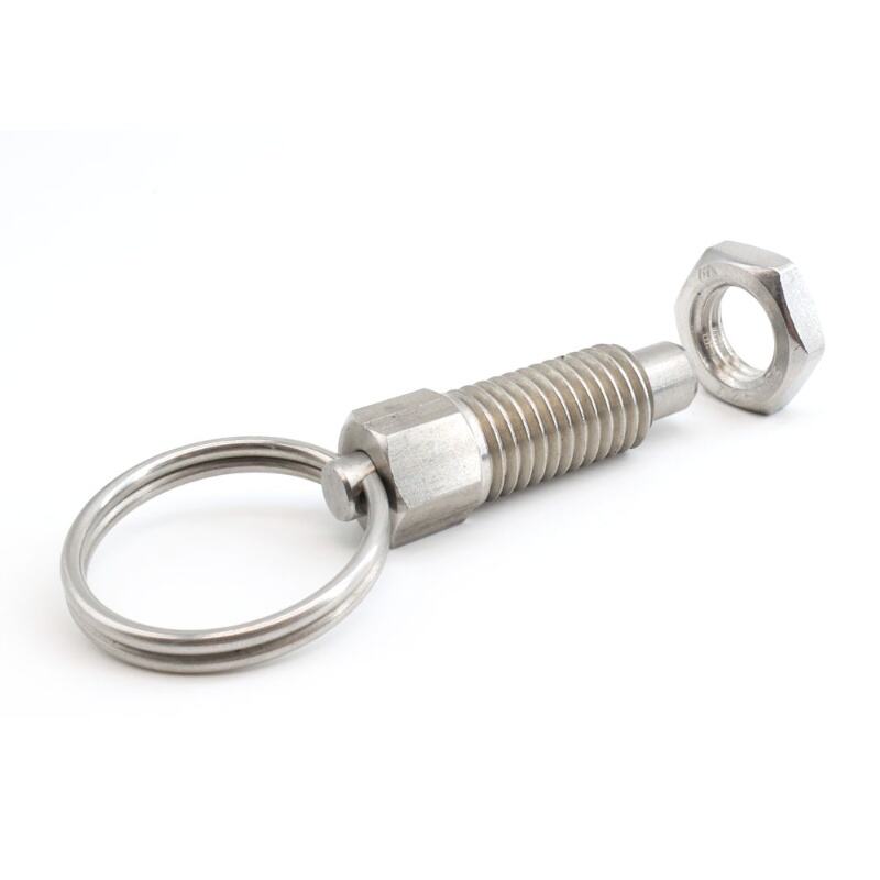 Stainless Steel Pull Ring Index Plunger Positioning Pin