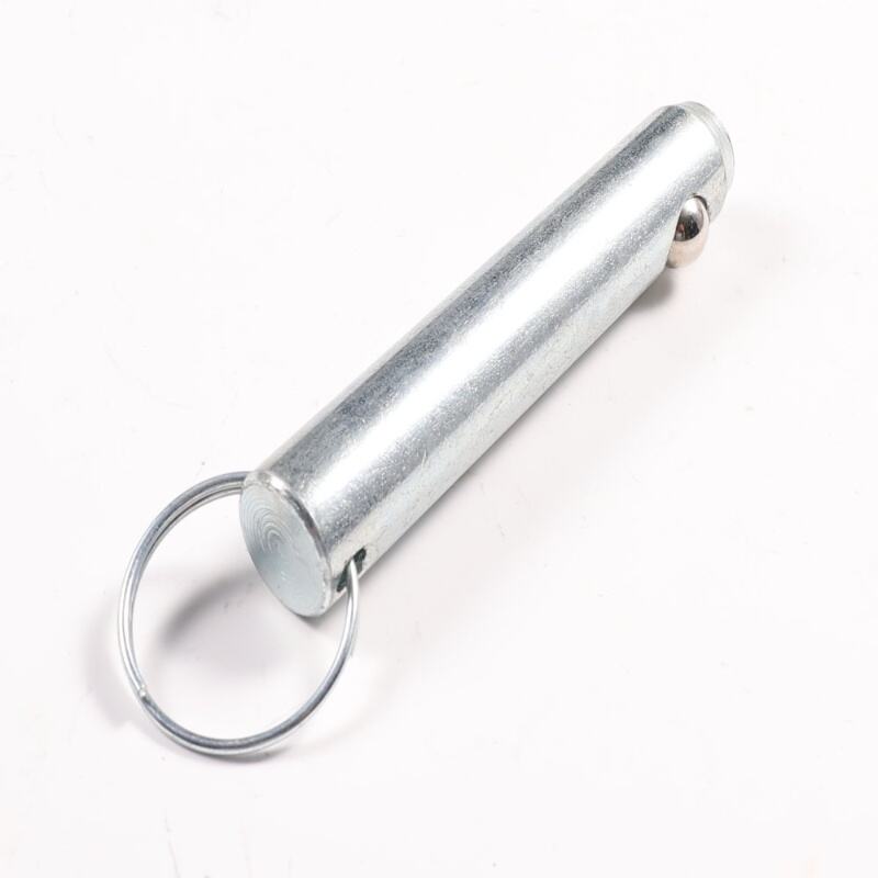 Zinc Finish Spring Loaded Ball Lock Detent Pull Ring Pin, China Zinc Finish Spring Loaded Ball