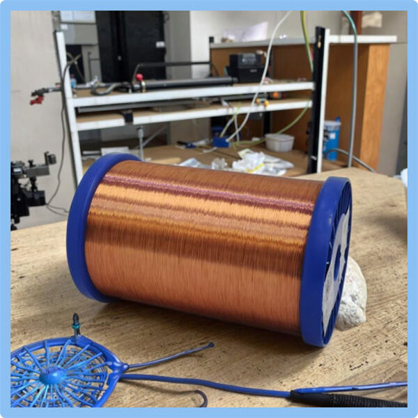 Optimal elektr o'tkazuvchanligi uchun ishonchli polituretan bilan qoplangan mis sim