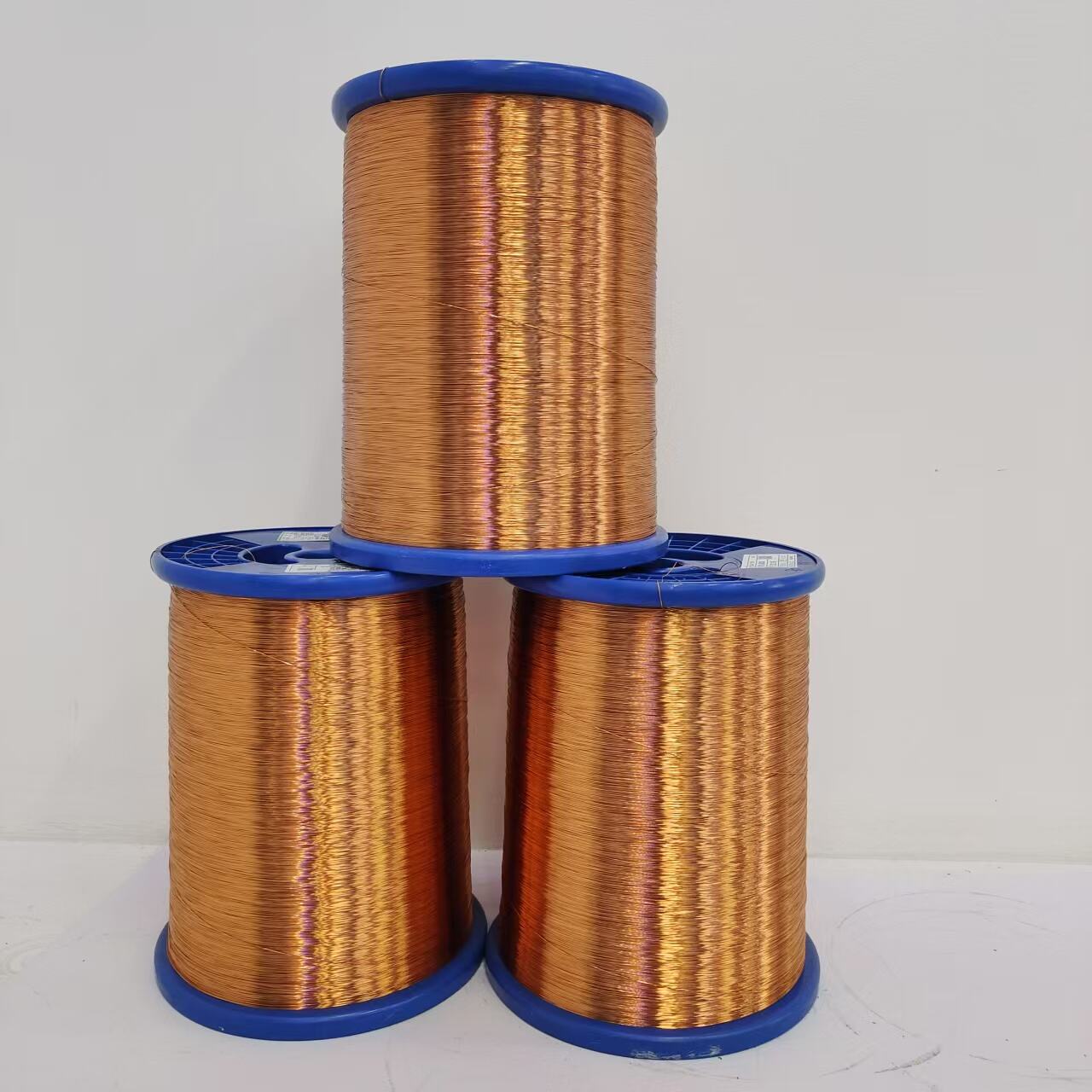 product 0600mm solid bare round copper wire polyurethane enamelled durable insulation for relays small precision motors-16