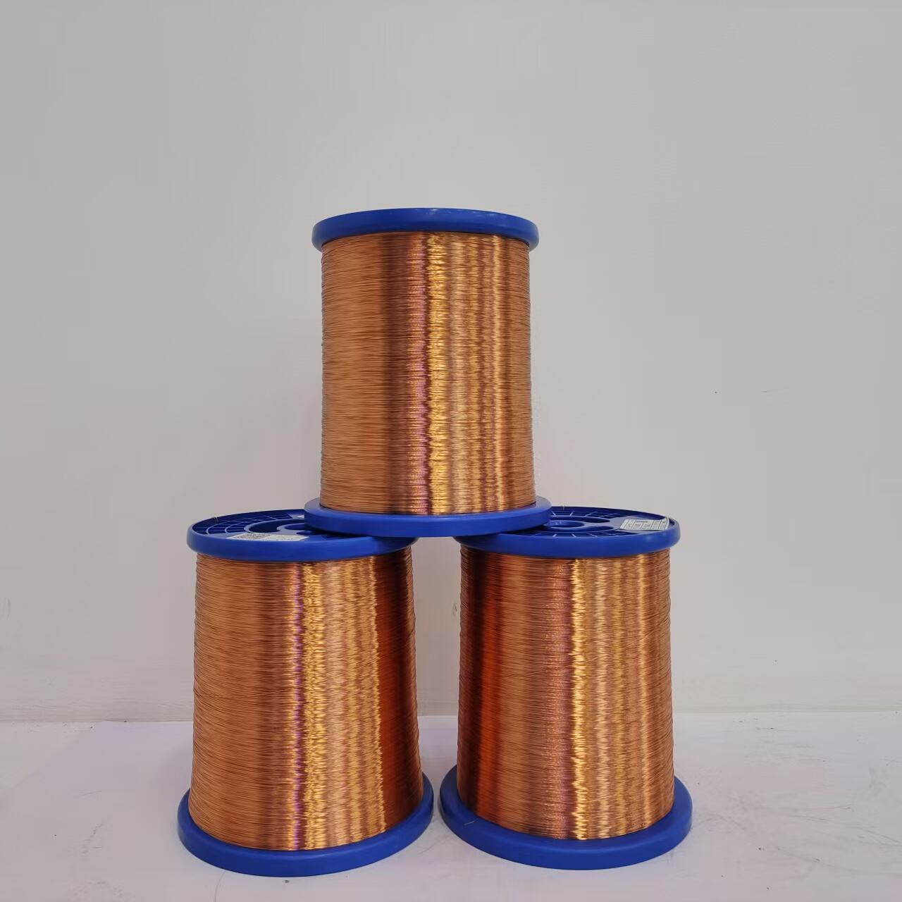 0.450Mm Solid Bare Round Copper Conductor Enameled Polyurethane Insulated for Small Precision Motors and Relay Coils factory