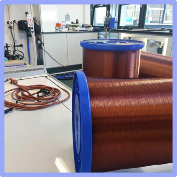 Sanoatda foydalanish uchun chidamli va ishonchli emal qilingan o'ram simi