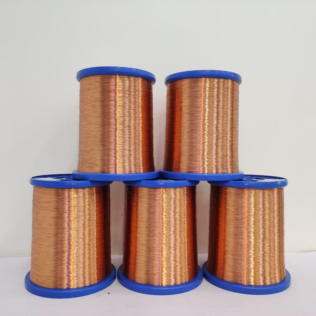 High Temperature Resistant 0.300Mm Polyurethane Enamelled Round Copper Inductance Coils Solid Bare Electronic Transformers details
