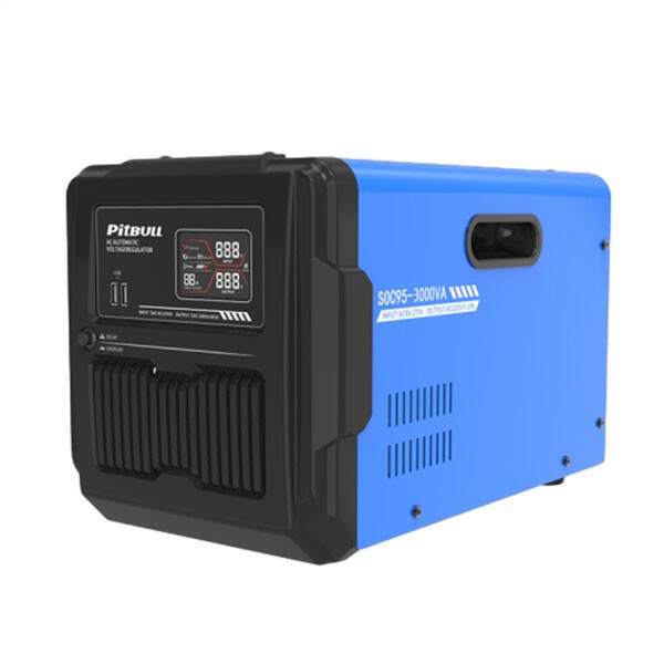 Enjoy uninterrupted power supply with automatic voltage stabilization