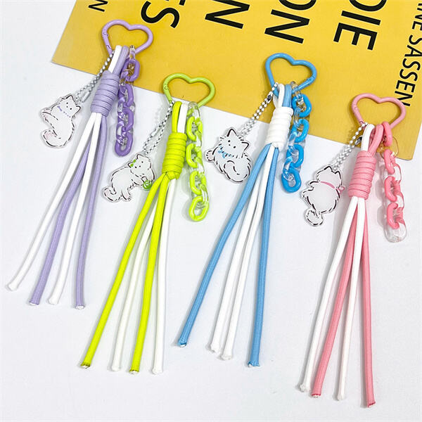 تم استخدام مواد عالية الجودة لإنتاج سلاسل مفاتيح كلاب مخصصة ومتينة