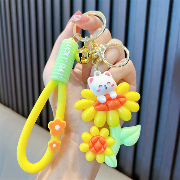 Przystępne ceny hurtowe na piękne breloki w kształcie kwiatów