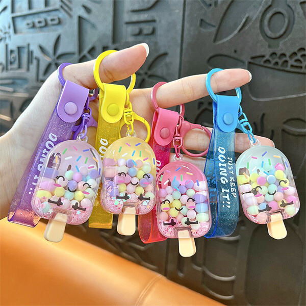 내구성 있는 키체인을 위한 고품질 아크릴 소재