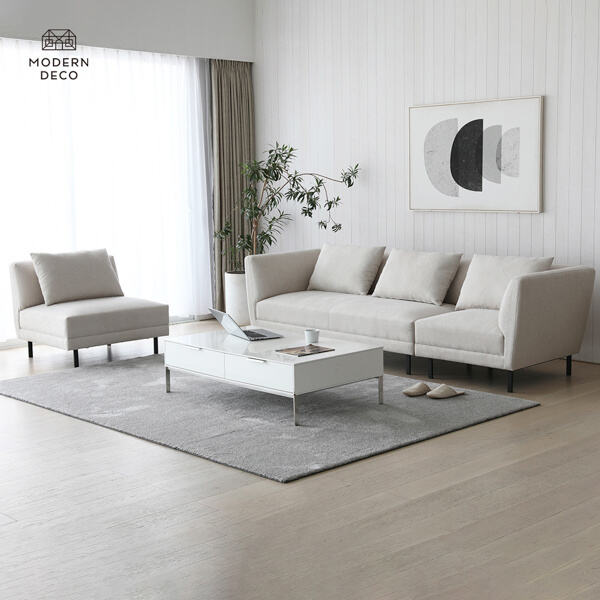 Create a cozy and inviting atmosphere with our corner modular couch
