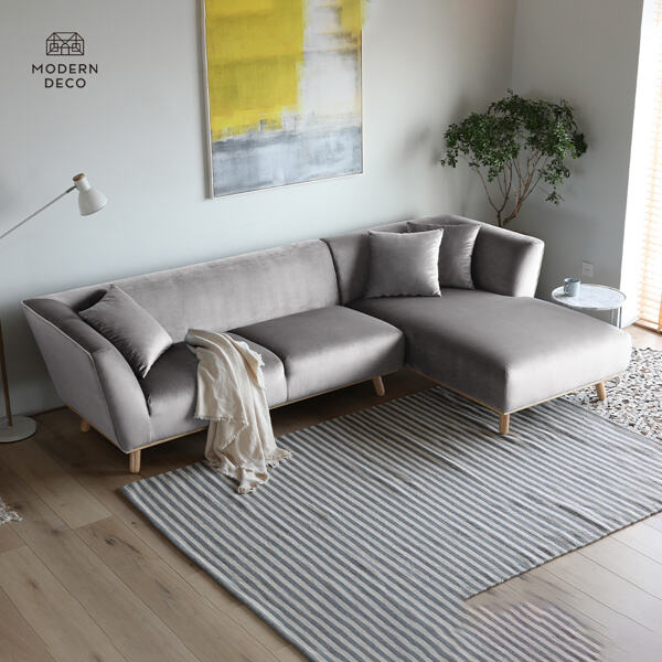 Trending Grey L-Shaped Sofas in Demand for Interior Design Projects