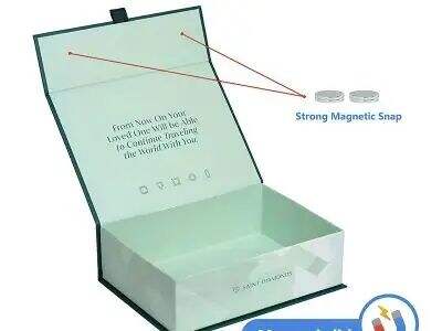 ما هي خيارات الأحجام والأشكال المتاحة لعلب المغناطيس القابلة للطي؟