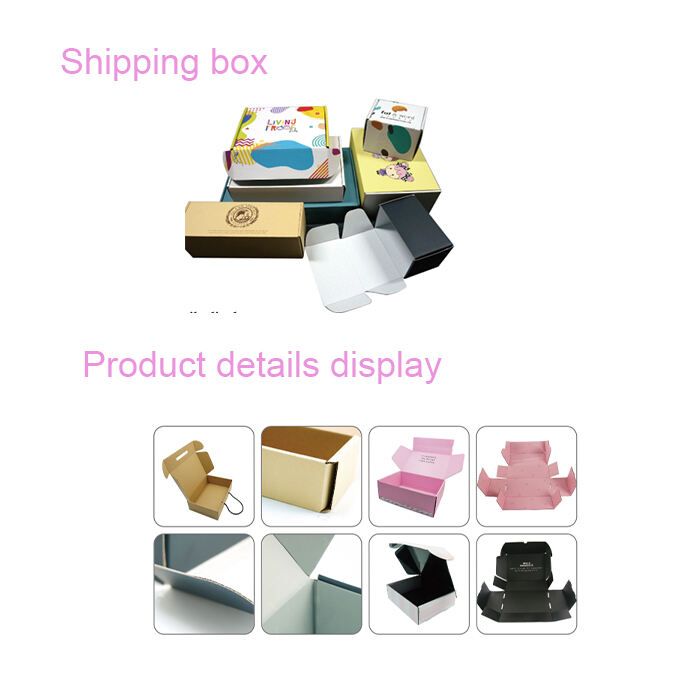 product custom rose gold cardboard flat folding hair extension paper packaging gift box with ribbon-14