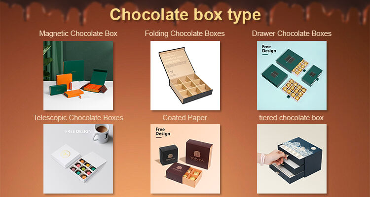 Custom Partition Divider Slots Grid Separate Lattice Size Valentine Luxury Chocolate Packaging Gift Box factory